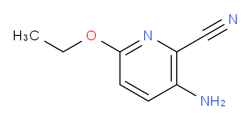 3-amino-6-ethoxypyridine-2-carbonitrile