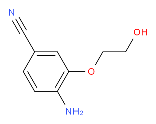 4-amino-3-(2-hydroxyethoxy)benzonitrile