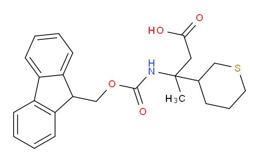 3-({[(9H-fluoren-9-yl)methoxy]carbonyl}amino)-3-(thian-3-yl)butanoic acid