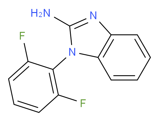 1-(2,6-difluorophenyl)-1H-1,3-benzodiazol-2-amine