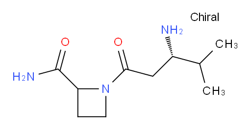 1-[(3S)-3-amino-4-methylpentanoyl]azetidine-2-carboxamide