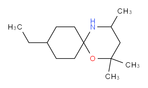 9-ethyl-2,2,4-trimethyl-1-oxa-5-azaspiro[5.5]undecane