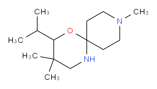 3,3,9-trimethyl-2-(propan-2-yl)-1-oxa-5,9-diazaspiro[5.5]undecane