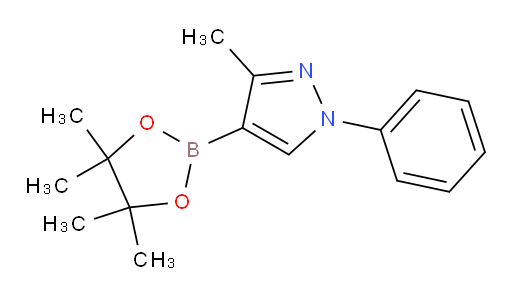 3-methyl-1-phenyl-4-(4,4,5,5-tetramethyl-1,3,2-dioxaborolan-2-yl)-1H-pyrazole