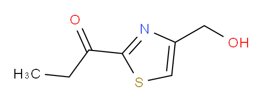 1-[4-(hydroxymethyl)-1,3-thiazol-2-yl]propan-1-one