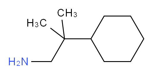 2-cyclohexyl-2-methylpropan-1-amine