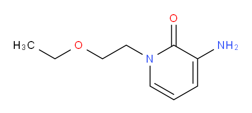 3-amino-1-(2-ethoxyethyl)-1,2-dihydropyridin-2-one