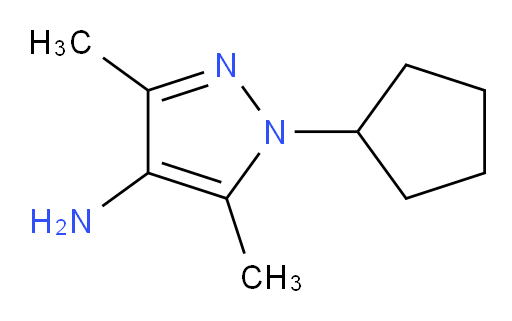 1-cyclopentyl-3,5-dimethyl-1H-pyrazol-4-amine