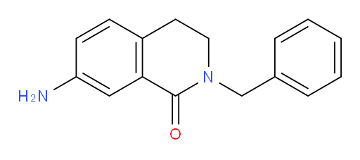 7-amino-2-benzyl-1,2,3,4-tetrahydroisoquinolin-1-one