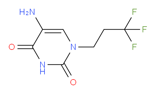5-amino-1-(3,3,3-trifluoropropyl)-1,2,3,4-tetrahydropyrimidine-2,4-dione