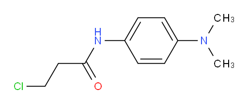 3-chloro-N-[4-(dimethylamino)phenyl]propanamide