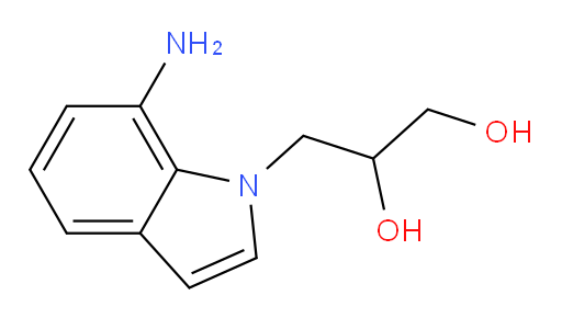 3-(7-amino-1H-indol-1-yl)propane-1,2-diol