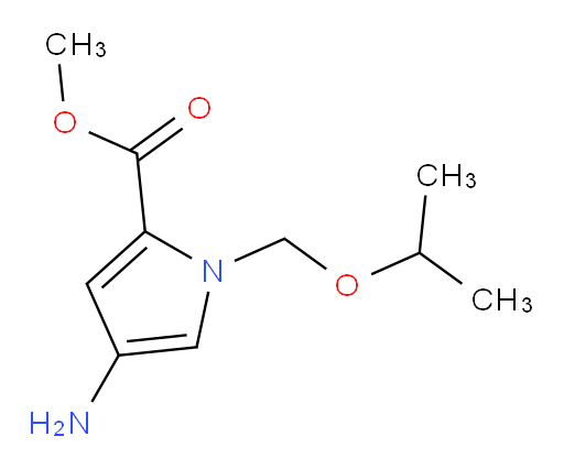 methyl 4-amino-1-[(propan-2-yloxy)methyl]-1H-pyrrole-2-carboxylate