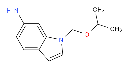 1-[(propan-2-yloxy)methyl]-1H-indol-6-amine