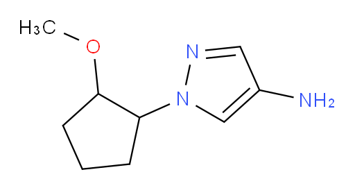1-(2-methoxycyclopentyl)-1H-pyrazol-4-amine