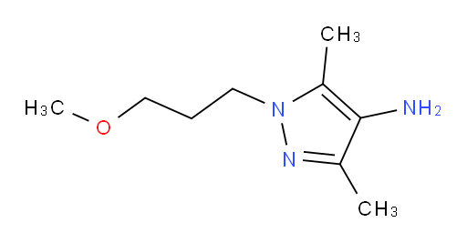 1-(3-methoxypropyl)-3,5-dimethyl-1H-pyrazol-4-amine