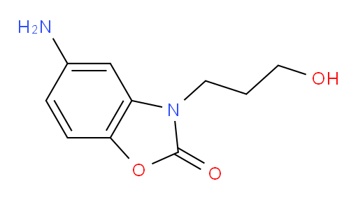 5-amino-3-(3-hydroxypropyl)-2,3-dihydro-1,3-benzoxazol-2-one