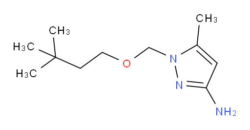 1-[(3,3-dimethylbutoxy)methyl]-5-methyl-1H-pyrazol-3-amine
