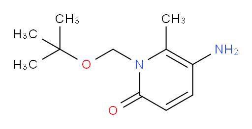5-amino-1-[(tert-butoxy)methyl]-6-methyl-1,2-dihydropyridin-2-one
