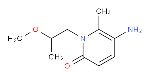 5-amino-1-(2-methoxypropyl)-6-methyl-1,2-dihydropyridin-2-one
