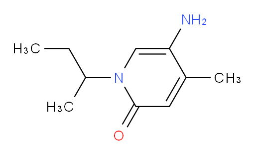 5-amino-1-(butan-2-yl)-4-methyl-1,2-dihydropyridin-2-one
