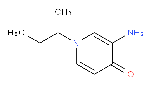 3-amino-1-(butan-2-yl)-1,4-dihydropyridin-4-one