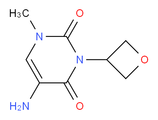 5-amino-1-methyl-3-(oxetan-3-yl)-1,2,3,4-tetrahydropyrimidine-2,4-dione