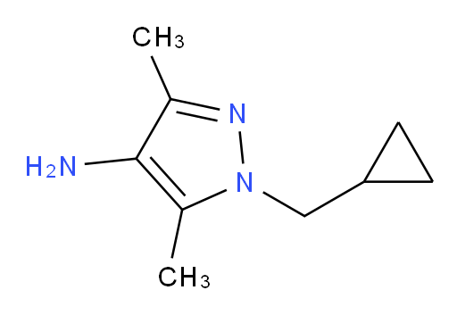 1-(cyclopropylmethyl)-3,5-dimethyl-1H-pyrazol-4-amine