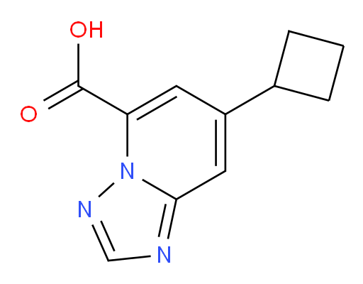 7-cyclobutyl-[1,2,4]triazolo[1,5-a]pyridine-5-carboxylic acid