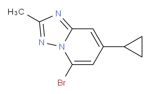5-bromo-7-cyclopropyl-2-methyl-[1,2,4]triazolo[1,5-a]pyridine