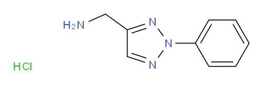 (2-phenyl-2H-1,2,3-triazol-4-yl)methanamine hydrochloride