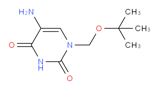 5-amino-1-[(tert-butoxy)methyl]-1,2,3,4-tetrahydropyrimidine-2,4-dione