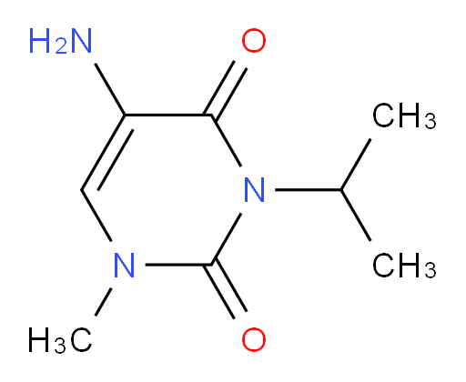 5-amino-1-methyl-3-(propan-2-yl)-1,2,3,4-tetrahydropyrimidine-2,4-dione