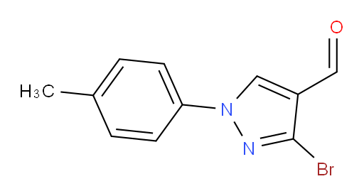 3-bromo-1-(4-methylphenyl)-1H-pyrazole-4-carbaldehyde