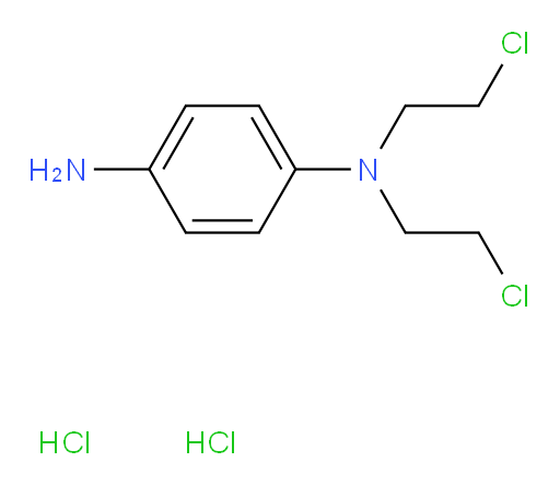 N1,N1-bis(2-chloroethyl)benzene-1,4-diamine dihydrochloride