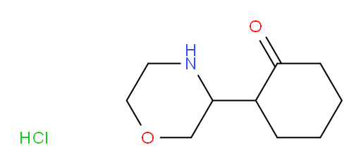 2-(morpholin-3-yl)cyclohexan-1-one hydrochloride