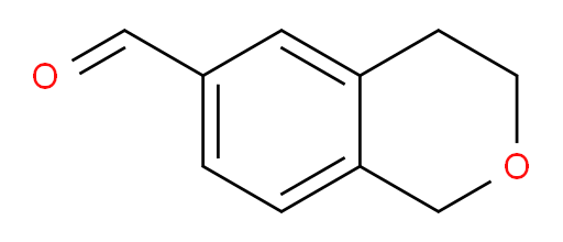 3,4-dihydro-1H-2-benzopyran-6-carbaldehyde