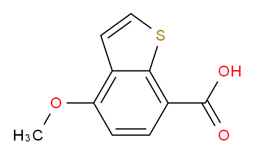 4-methoxy-1-benzothiophene-7-carboxylic acid