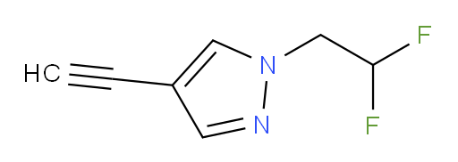 1-(2,2-difluoroethyl)-4-ethynyl-1H-pyrazole