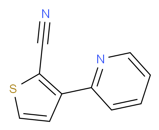 3-(pyridin-2-yl)thiophene-2-carbonitrile