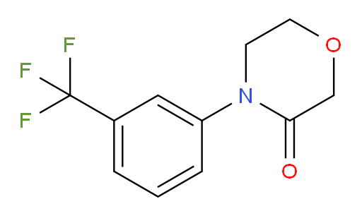 4-[3-(trifluoromethyl)phenyl]morpholin-3-one