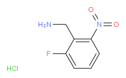 (2-fluoro-6-nitrophenyl)methanamine hydrochloride