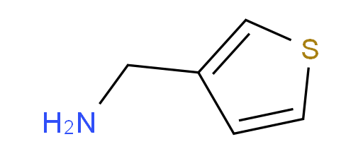 BUTTPARK 121\50-76;RARECHEM AL BW 0778;3-THIENYLMETHYLAMINE;3-ThiopheneMethylaMine;(Thien-3-yl)methylamine;Thiophene-3-methylamine;3-(Aminomethyl)thiophene;Thiophen-3-ylMethanaMine;Thiophen-3-yl-methylamine;3-Thienylmethylamine ,97%