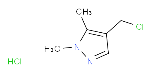 4-(chloromethyl)-1,5-dimethyl-1H-pyrazole hydrochloride