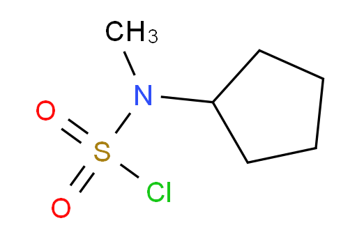 N-cyclopentyl-N-methylsulfamoyl chloride