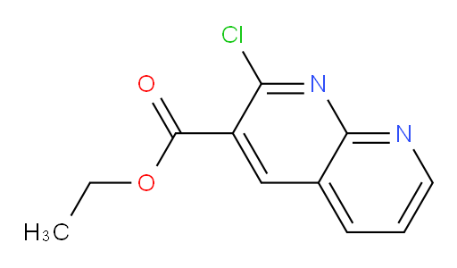 ethyl 2-chloro-1,8-naphthyridine-3-carboxylate