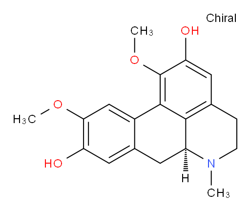 (S)-1,10-dimethoxy-6-methyl-5,6,6a,7-tetrahydro-4H-dibenzo[de,g]quinoline-2,9-diol
