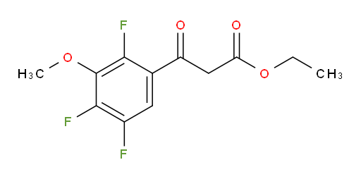 Ethyl 3-methoxy-2,4,5-trifluorobenzoylacetate;Ethyl-2,4,5-trifluoro-3-Methoxybenzoylacetate;ethyl 3-oxo-3-(2,4,5-trifluoro-3-Methoxyphenyl)propanoate;ETHYL 3-(2,4,5-TRIFLUORO-3-METHOXYPHENYL)-3-OXOPROPANOATE;Benzenepropanoic acid,2,4,5-trifluoro-3-Methoxy-b-oxo-, ethyl ester;3-OXO-3-(2,4,5-TRIFLUORO-3-METHOXY-PHENYL)-PROPIONIC ACID ETHYL ESTER
