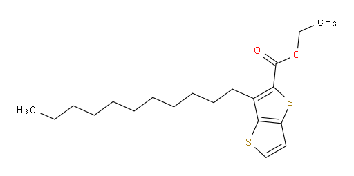 ethyl 3-undecylthieno[3,2-b]thiophene-2-carboxylate