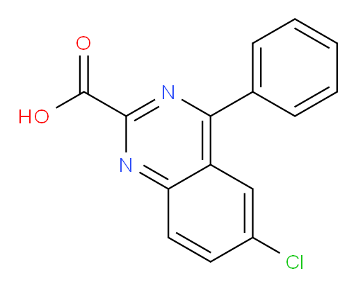 6-chloro-4-phenylquinazoline-2-carboxylic acid